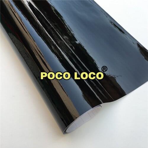 High Glossy Black Car Vinyl Wrap Sticker Film For Car Roof Full Car Body Wrapping