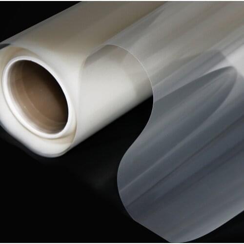 HOHOFILM 152cmx200cm Clear Rear Projection Film Holographic Film Screen Film Clarity Projection Wall Glass Film 60''x78.74