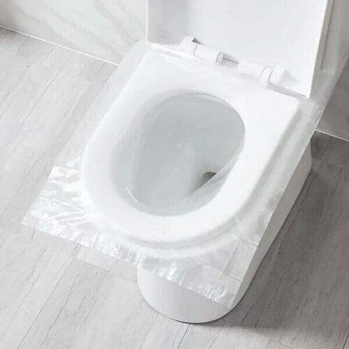 Easy to Change Plastic Travel Disposable Toilet Seat Pad for Family