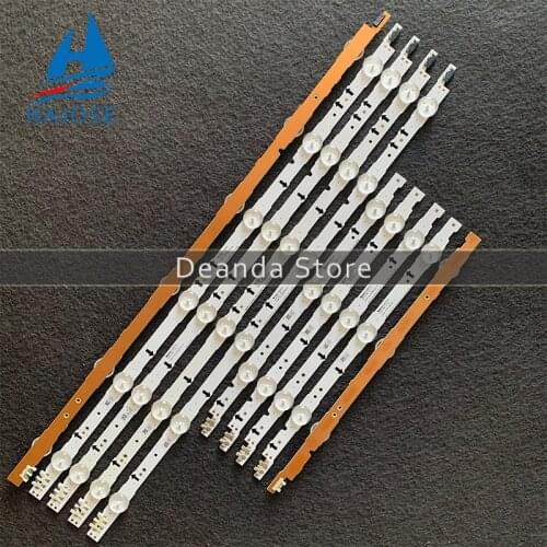 10pcs LED strip D4GE-400DCA-R2 D4GE-400DCB-R2 BN96-30449A BN96-30450A For SamSung 40'' TV UE40H5270 UE40J6240AK UE40J5600