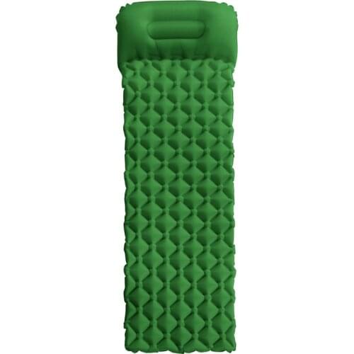 Inflatable sleeping mat, outdoor tent, moisture-proof, camping portable TPU ultra-light picnic mat, lunch break sleeping mat