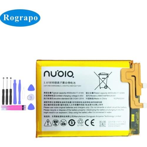 New 4500mAh Li3945T44P8H526391 For ZTE Nubia Red Magic 5 5G 5S NX659J Original Cell Mobile Phone