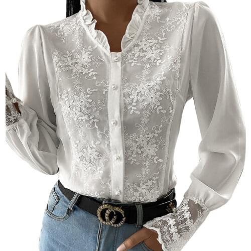 PickyourLook Blouses With Sleeves