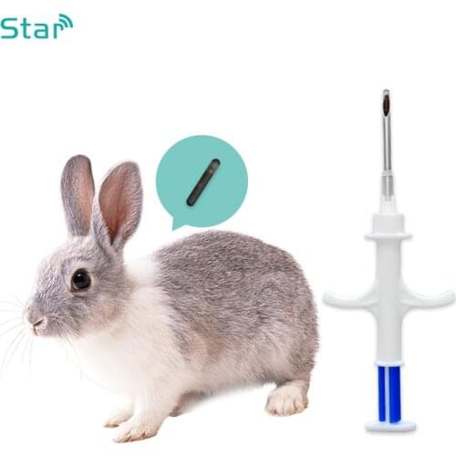 Only one implanter needles micro tagging gun with glass capsule rfid animal tag 2*12mm
