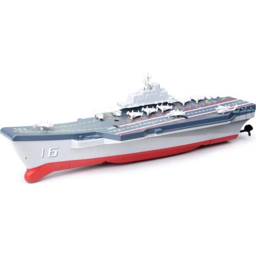 RC Navy Warship Battleship 2.4G Remote Control 60min Battery Life Speedboat RC Boat Aircraft Carrier Model Toy For Children Gift