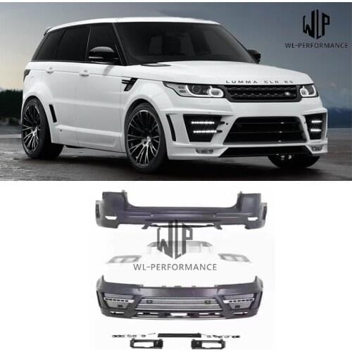 High quality FRP unpainted Car body kit Front bumper Rear bumper For Range Rover Sport Car styling 13-15