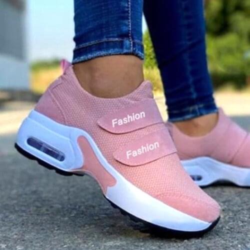 Women Air Cushion Sneakers Female Vulcanized Shoes Platform Flats Ladies Shoes Casual Wedges Shoes Woman Sport Sneakers