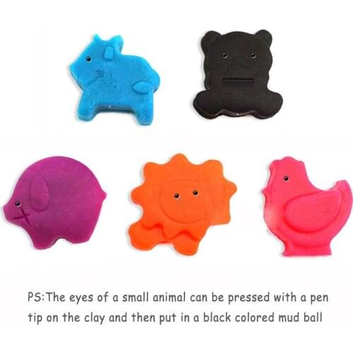 9pcs/Set GIY Space Mold Sand Castle Playdough Tools Plasticine Molds Play Tool Set Kit For Kids Gift Magic Toys