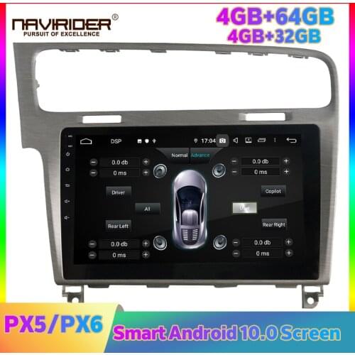 PX5 PX6 Auto Radio For VW Golf 7 2013-2015 Navigation GPS Car Android Multimedia Player Recorder Carplay DSP Head Unit Autoradio