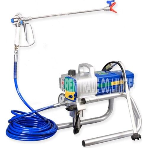 985 220V Professional Airless Spray Gun Electric Airless Paint Sprayer Painting Machine With 50cm Extend Pole 2.4L/min 1700W