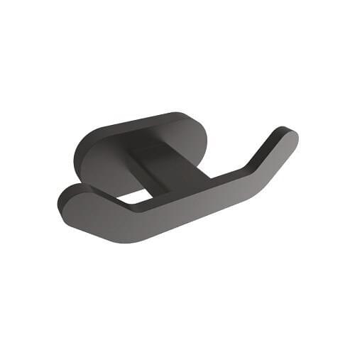 Creavıt Planetary Ikılı Robe Hook Matte Black PL18806S