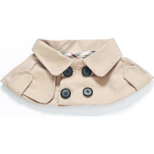 Pet Cloak Dogs Cute Saliva Towel British Style Dog Bib Windbreaker Cloak For Pet Dogs Cats Teddy Bichon Corgi Law Everywhere