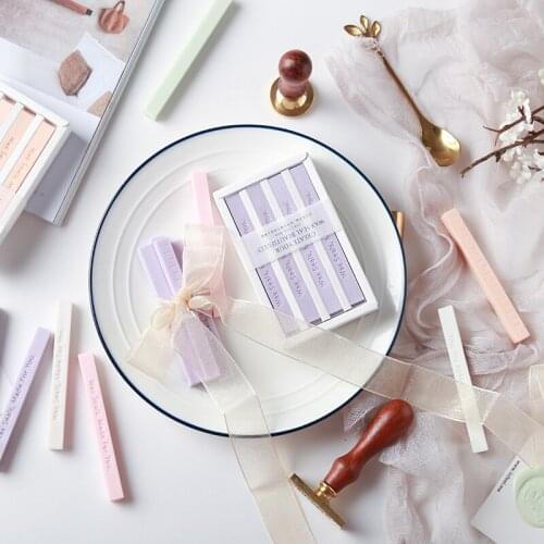 Original Sealing Wax Stamp Seal Lacquer Wax Strip Set Wedding Envelope Invitation Lacquer Seal Lacquer Wax Wax Seal Stamp