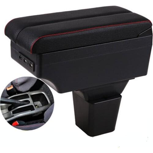 For Daihatsu Terios armrest box central Store content Storage armrest box with USB