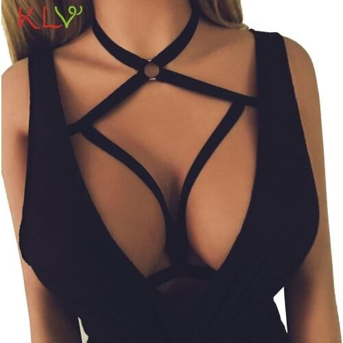 Sexy Bra Tops Cross Strap Underwear Women Erotic Bustier Mujer Bandage Bralette Comfort Bra Lingerie Woman Bras Plus Size 19Dec