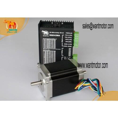 High Nema 23 Stepper Motor 185oz-in CNC Matching Driver 4.2A, 50VDC,125 Microstep Engaving Mill