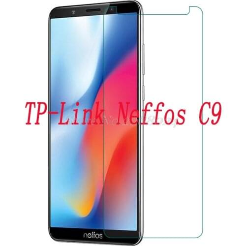 Smartphone 9H Tempered Glass for TP-Link Neffos C9 5.99" Explosion-proof Protective Film Screen Protector cover phone