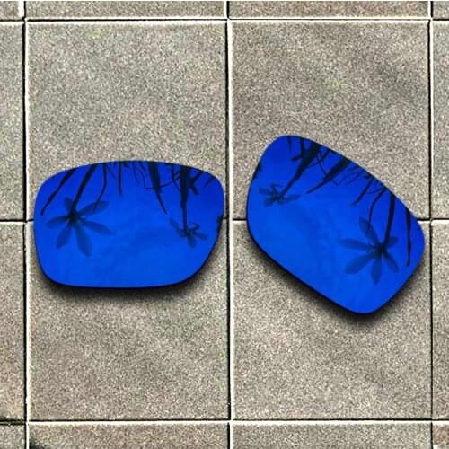 Deep Blue Polarized Sunglasses Replacement Lens for-Oakley Holbrook Metal(PC) Frame 100% UV Protection Good Fitness