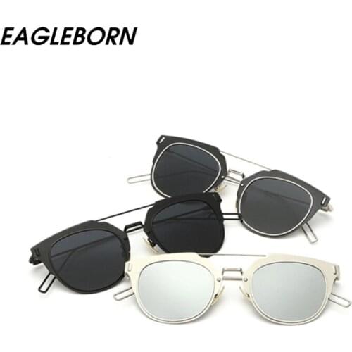 2021 New Cat Eye Sunglasses Fashion Women Mirror Sun Glass Sports Multicolor Polarized Female Driving Eyewear