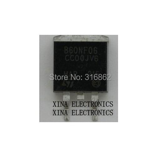 STB60NF06 B60NF06 TO-263 ROHS ORIGINAL 20PCS/lot Free Shipping Electronics composition kit