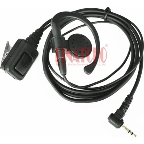 T5725 T5800 T5820 T5822 big PTT button mic clip ear hook walkie talkie earphone 2.5mm earpiece