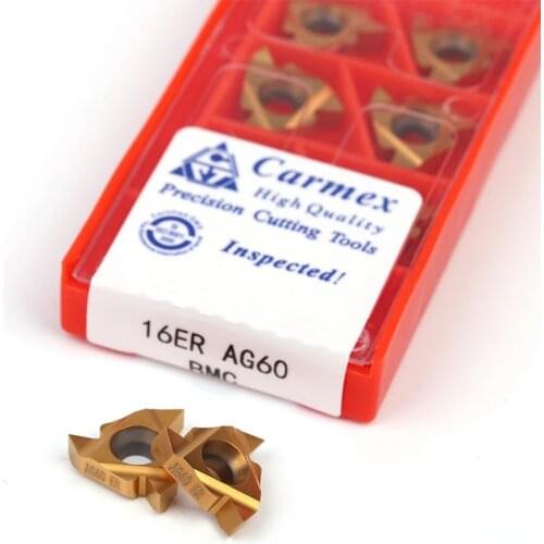 Original 16ER A55 G55 A60 G60 AG55 AG60 BMC carbide inserts Thread Turning tool CNC Lathe Tools Thread turning insert