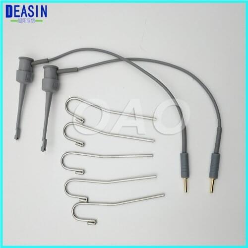 Deasin dental file clip probe Measuring Instruments hook clip high quality Apex Locator Accessoris for Root Canal File holder