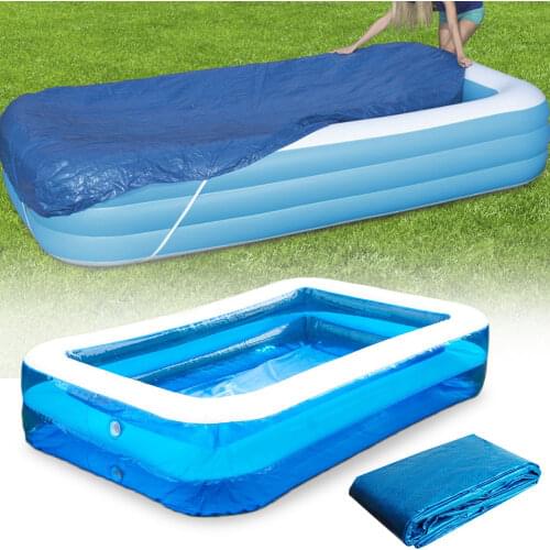 220*150CM/300*200CM Cover Cloth Mat Cover frame pool For garden Swimming Pool Cover Rainproof Dust Cover Pool Accessories