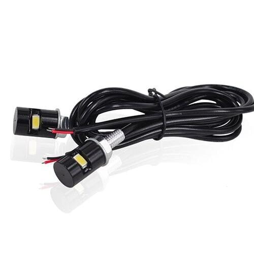 2X 12V Fantastic LED SMD Motorcycle Motorbike License Plate Light Lamp Bulb Screw Bolt