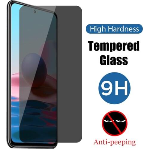 Anti-spy Privacy Screen Protector for Xiaomi Redmi Note 9s 9T 9 Pro Max for Xiaomi Redmi Note 10 5G 10 Pro Max Tempered Glass