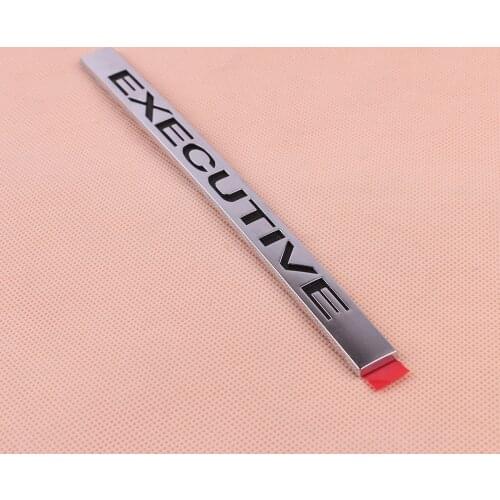 Car Sticker Executive Logo Sticker Decklid Badge Chrome Emblem Lettering For VW Golf Jetta Golf Caddy All models