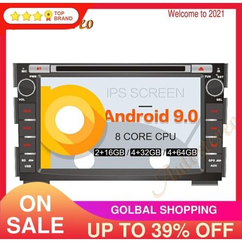 Car CD DVD Player Android9 PX5/PX6 GPS Navigation For KIA Ceed 2010-2012 Auto Radio Recorder Stereo Head Unit Multimedia Player