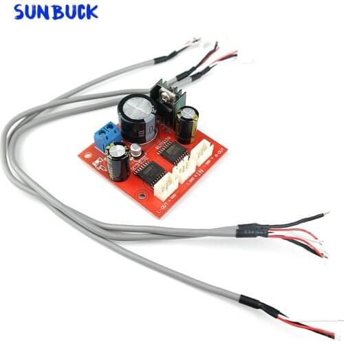 DRV134 unbalanced to balanced board differential output power amplifier changed to BTL output single power supply