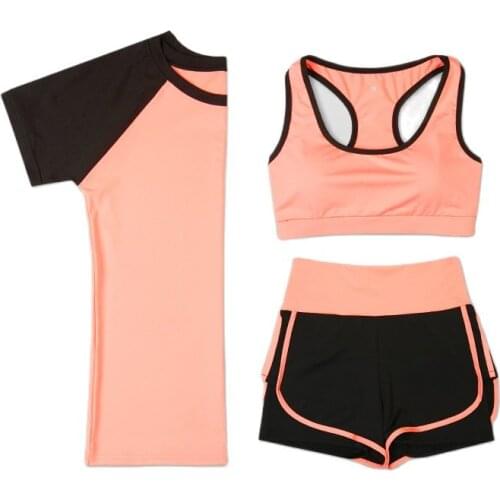 Joggers Women Polyester Sweat Suits 3 Piece Set Sports Wear Fitness Clothing Athletic Youth Sweatsuits Jogging Suits Casual