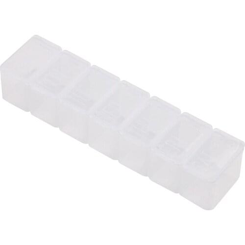 Weekly Medicine Organizer Pill Case Medicine Storage Tablet Pill Box 7 Solt Pill Case Splitters Storage Dispenser