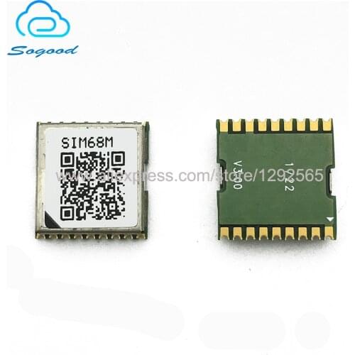 GPS/GLONASS/Galileo/QZSS module,SIM68M,smallest size SIMCOM SIM68M MTK3333 100% New&Original no fake