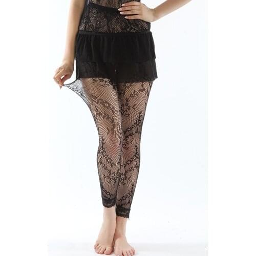 Good Quality Black Women Brief Style Nylon Fashion Fishnet Tights Ladies Sexy Black Pantyhose Basic 1078