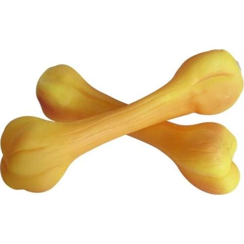 Dog Toys Pet Dogs Squeaky Bone Funny Dog Teething Toy Puppy Squeaky Chew Bite Resistant Toy Pets Accessories Supplies