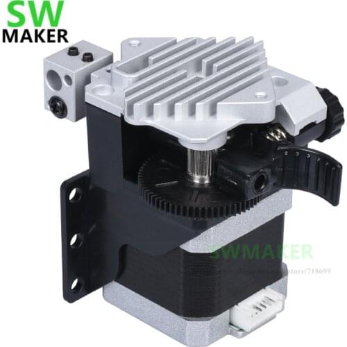 Titan Aero extruder kit with motor + New type Titan Aero Heat sink + BR6 hotend 3:1 transmission ratio for 1.75mm TPU 3D printer