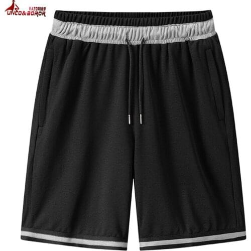 Men`s Casual Beach Shorts for Gym joggering 7XL 8XL knitting short men Elastic waist basketball workout running shorts clothing