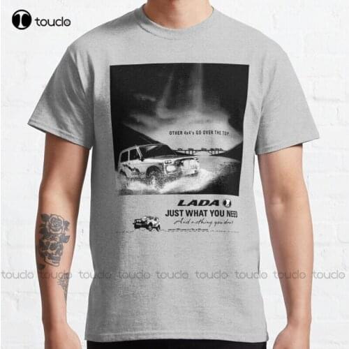 New Lada Niva Classic T-Shirt Cotton Tee Shirt
