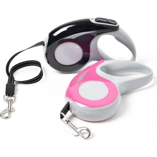 The New Dog Retractable Leashes Nylon Pet Dog Cat Chain Dogs Pets Accessories