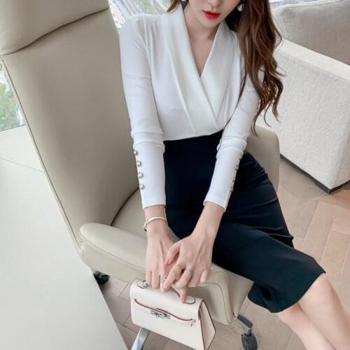 Autumn Winter Korean Style Fashion Long Sleeve Patchwork Slim Midi Wrap Bodycon OL Office Work Dresses for Women Casual Jurken
