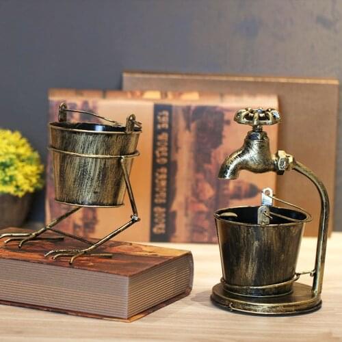 Retro Ashtray Creative Industry Wind Bar Home Living Room Office Personality Trend Multifunctional Decoration