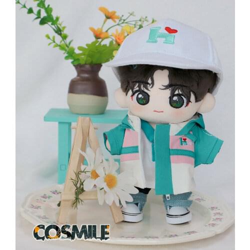 Limit The Untamed Wang Yibo Plush 20cm Doll Clothes Hat Toy Sa GG