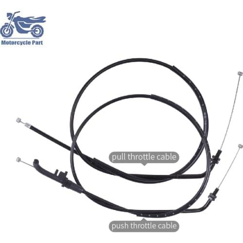 Motorcycle Adjustable Clutch Control Cable and Throttle Oil Cable Line Wires For Kawasaki ZRX400 ZRX 400