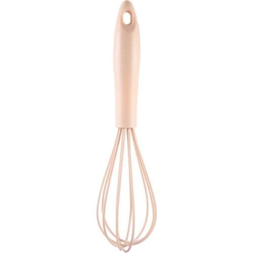 New Silicone Balloon Whisk Plastic Handle Egg Whisk Balloon Egg Beater For Kitchen Silicone Egg Beater Tool DIY Baking Tool
