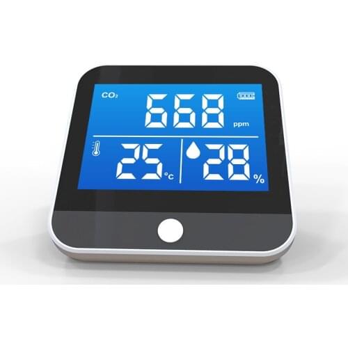 1pc Household Portable Air Quality Monitor Temperature Humidity Tester CO2 Detector Classrooms Restaurants CO2 Monitor New2021