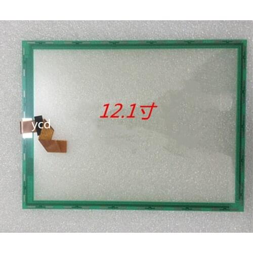 12.1 inch 7-line touch screen N010-0551-T255 touch screen handwriting glass screen