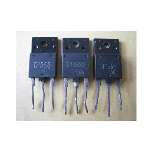 5pcs/lot 2SD1555 D1555 transistor TO-3PF